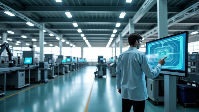 Comment intégrer l'informatique embarquée dans une chaîne de production ?