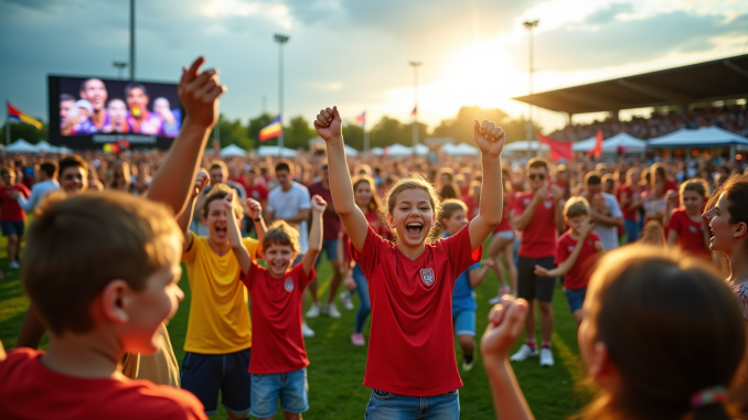 Comment profiter à fond d’une fan zone coupe du monde entre amis ou en famille