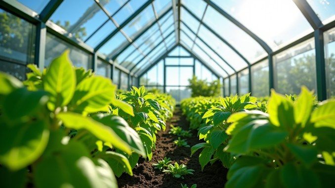 Vitre pour serres ACD : améliorez la luminosité et la croissance de vos plantes