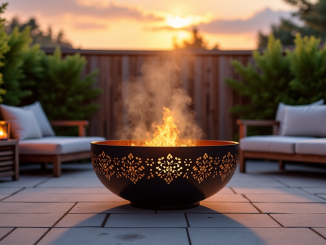 Comment bien choisir son brasero extérieur selon son espace
